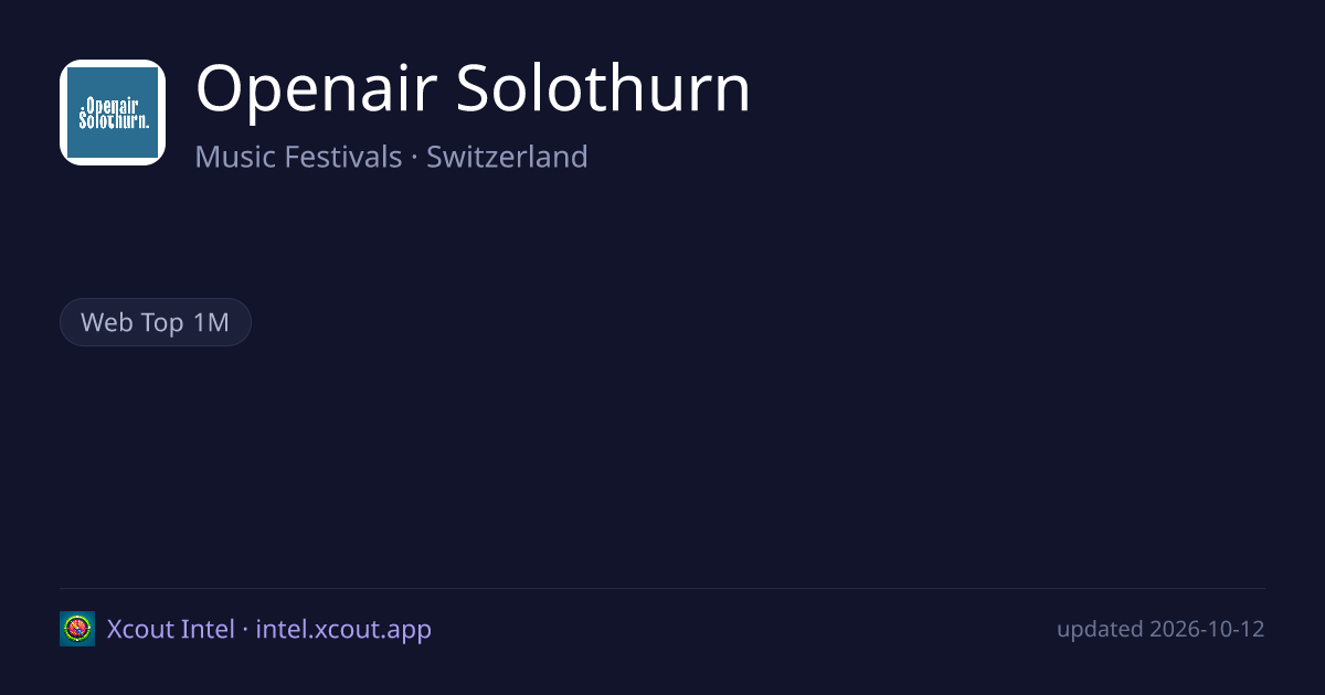 Openair Solothurn — share card preview