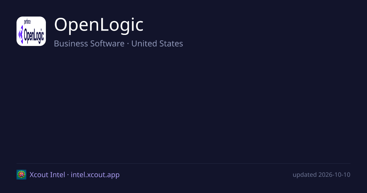 OpenLogic — share card preview
