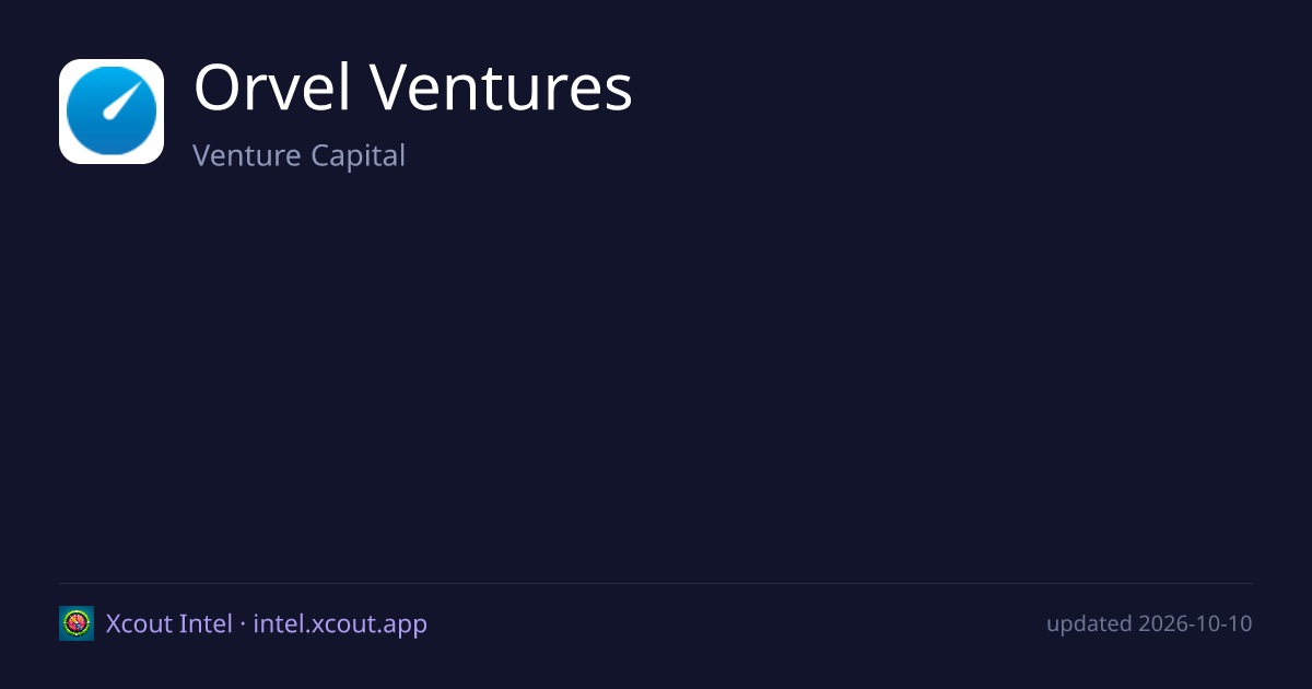 Orvel Ventures — share card preview