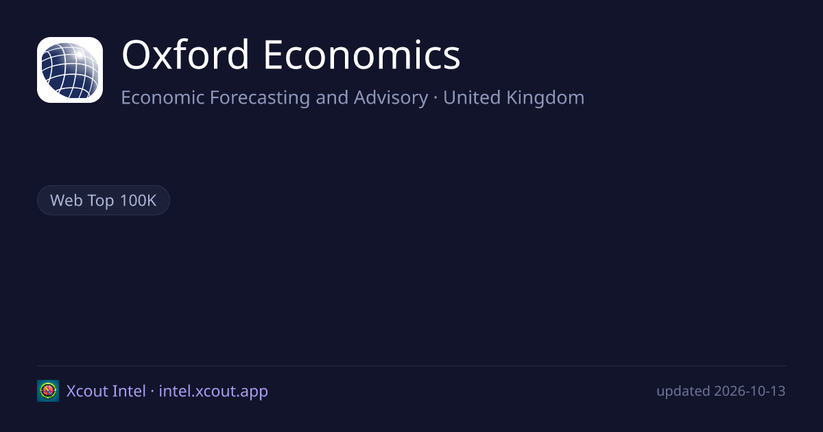 Oxford Economics — share card preview
