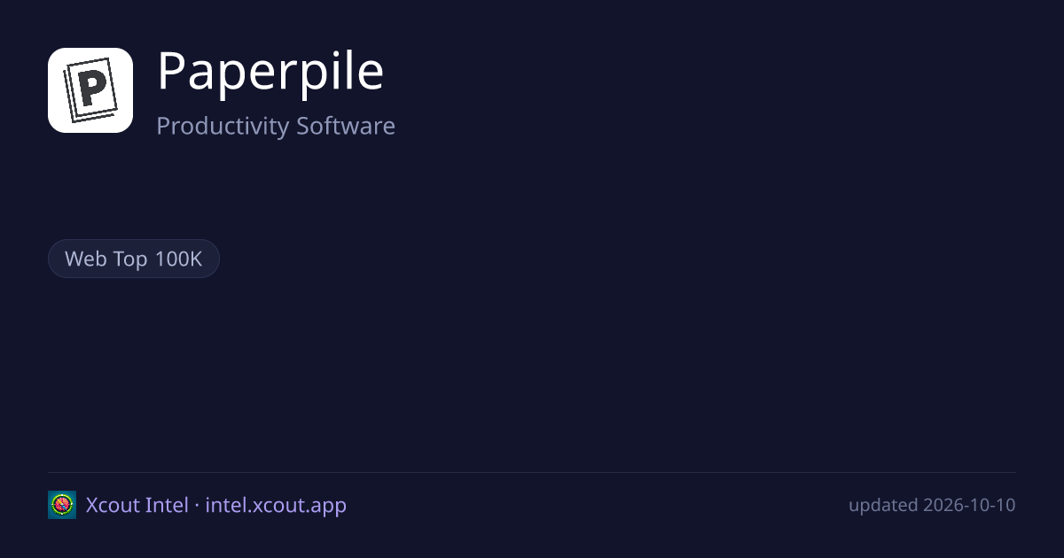 Paperpile — share card preview