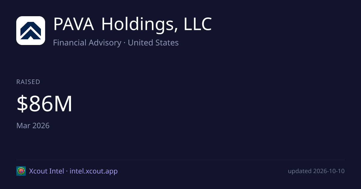 PAVA Holdings, LLC — share card preview