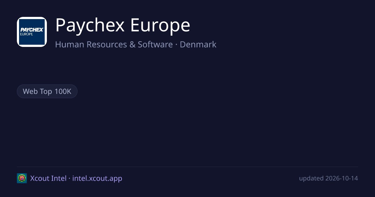Paychex Europe — share card preview