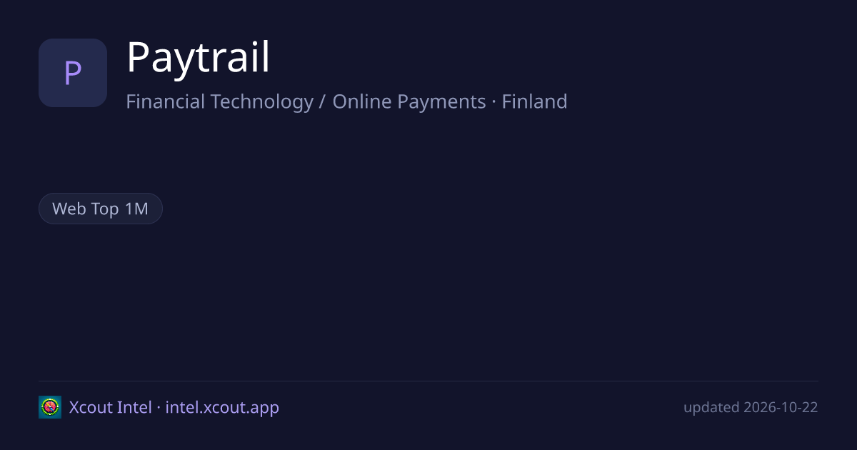 Paytrail — share card preview