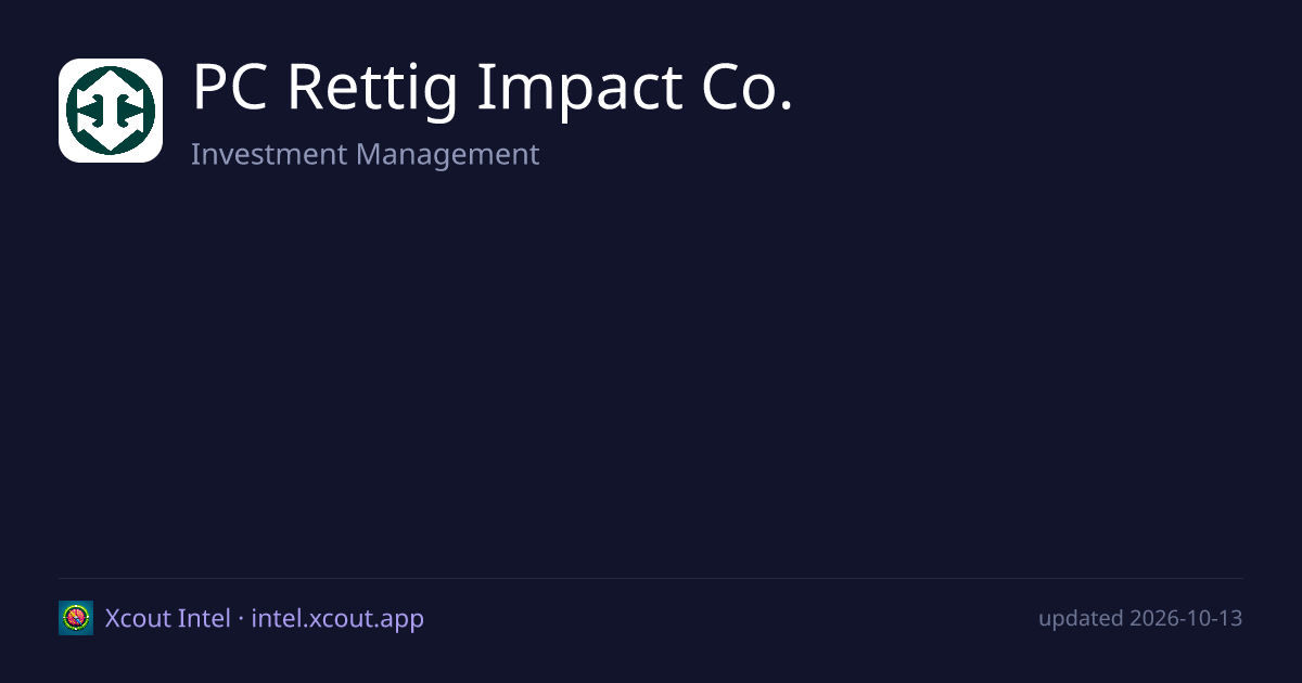 PC Rettig Impact Co. — share card preview