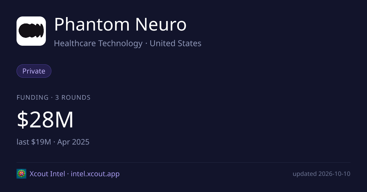 Phantom Neuro — share card preview
