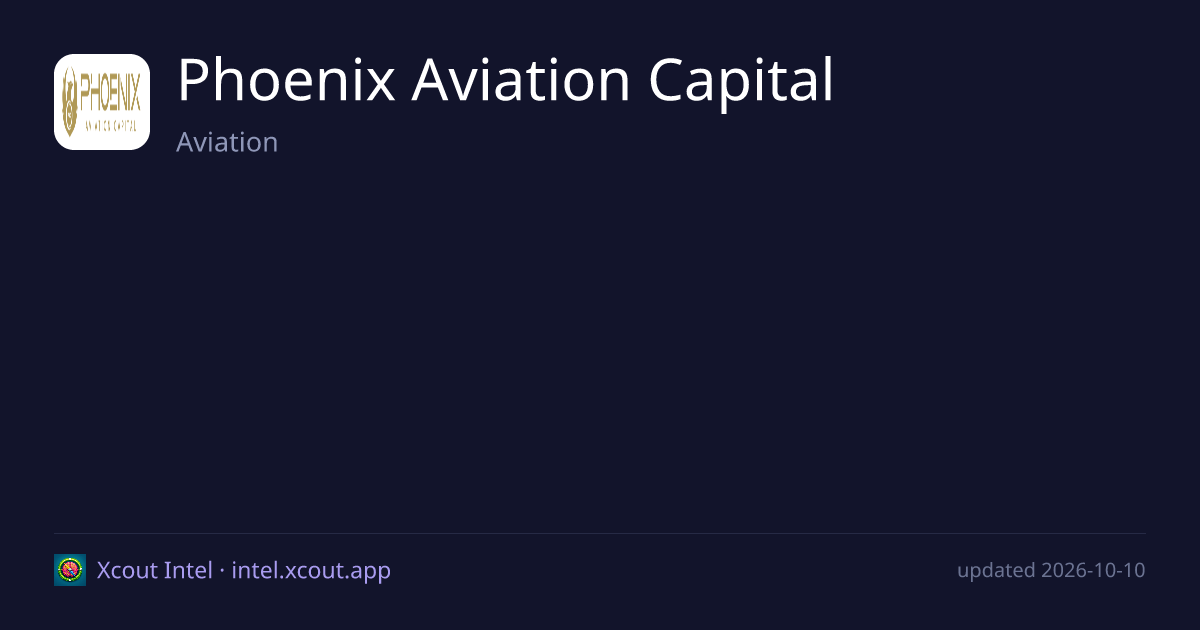Phoenix Aviation Capital — share card preview