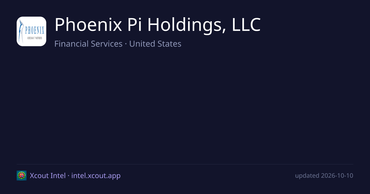 Phoenix Pi Holdings, LLC — share card preview