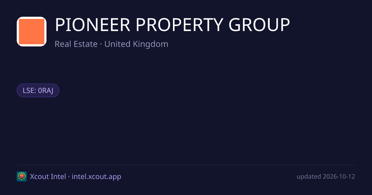 PIONEER PROPERTY GROUP — share card preview