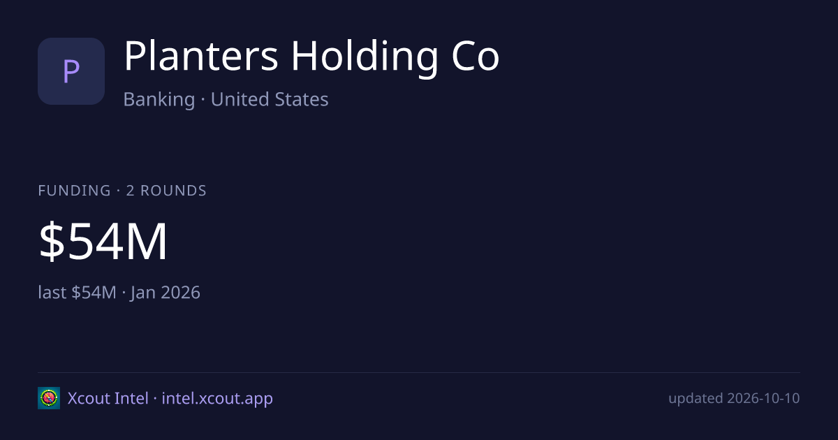 Planters Holding Co — share card preview