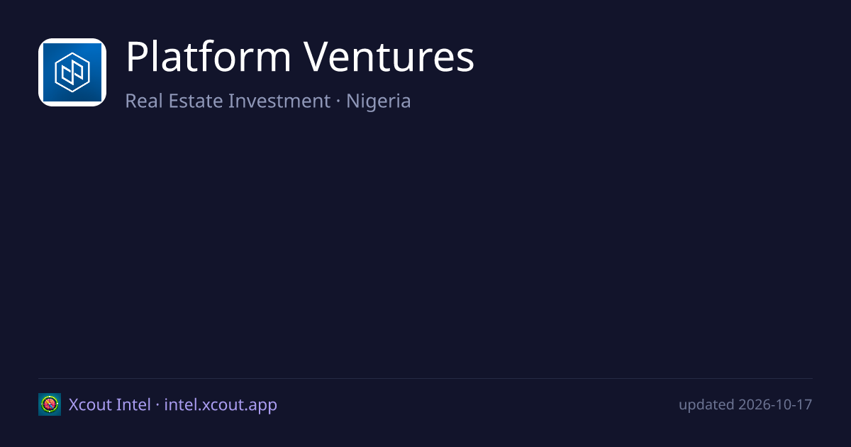 Platform Ventures — share card preview