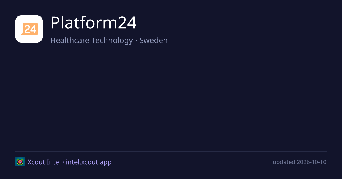 Platform24 — share card preview