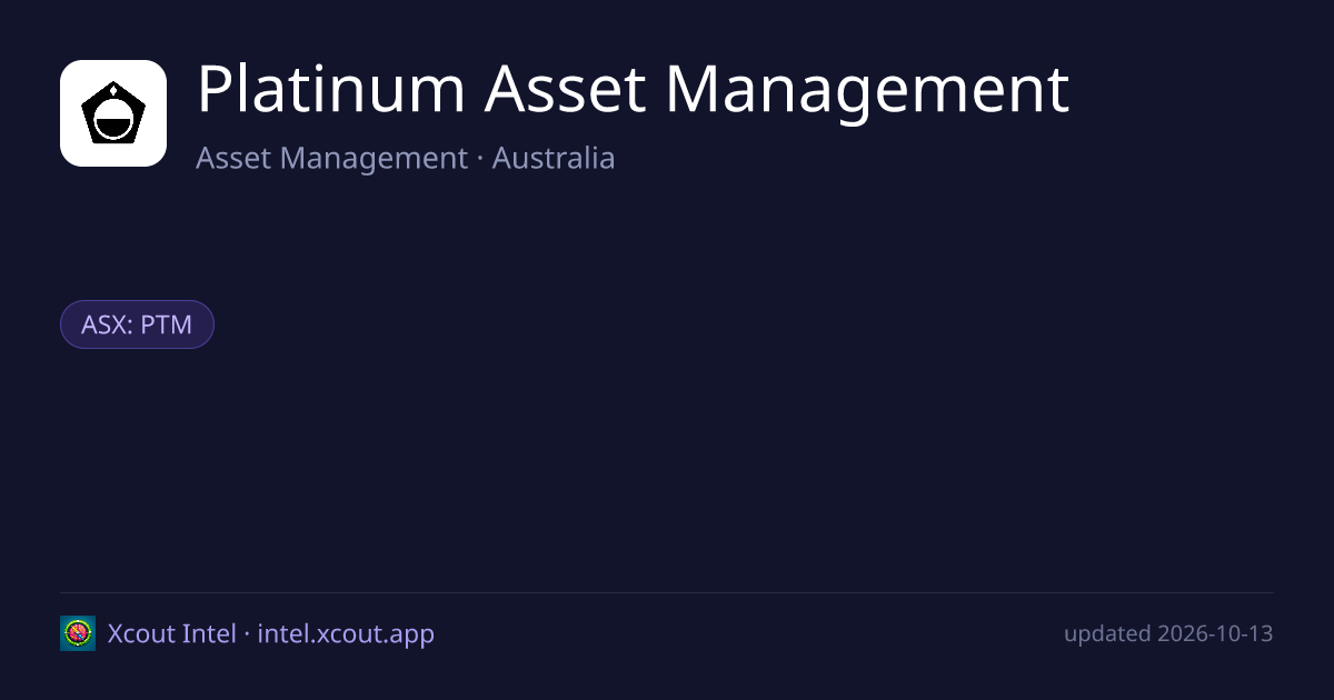 Platinum Asset Management — share card preview
