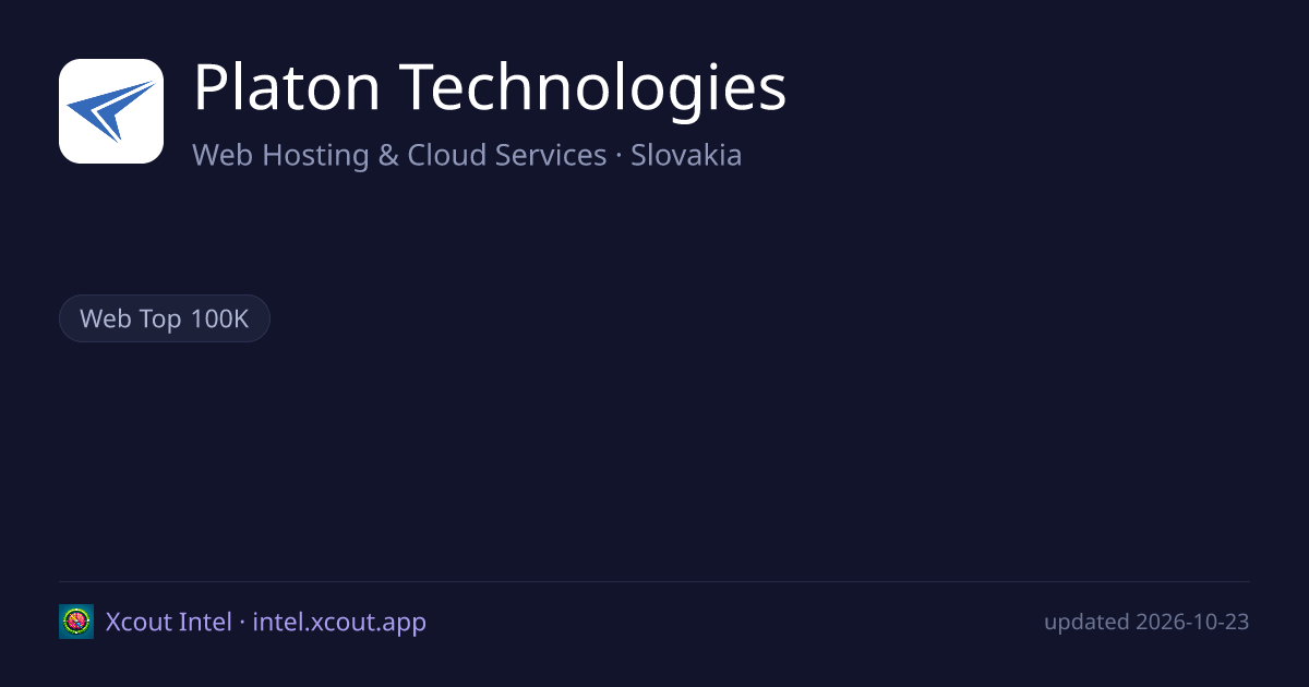 Platon Technologies — share card preview