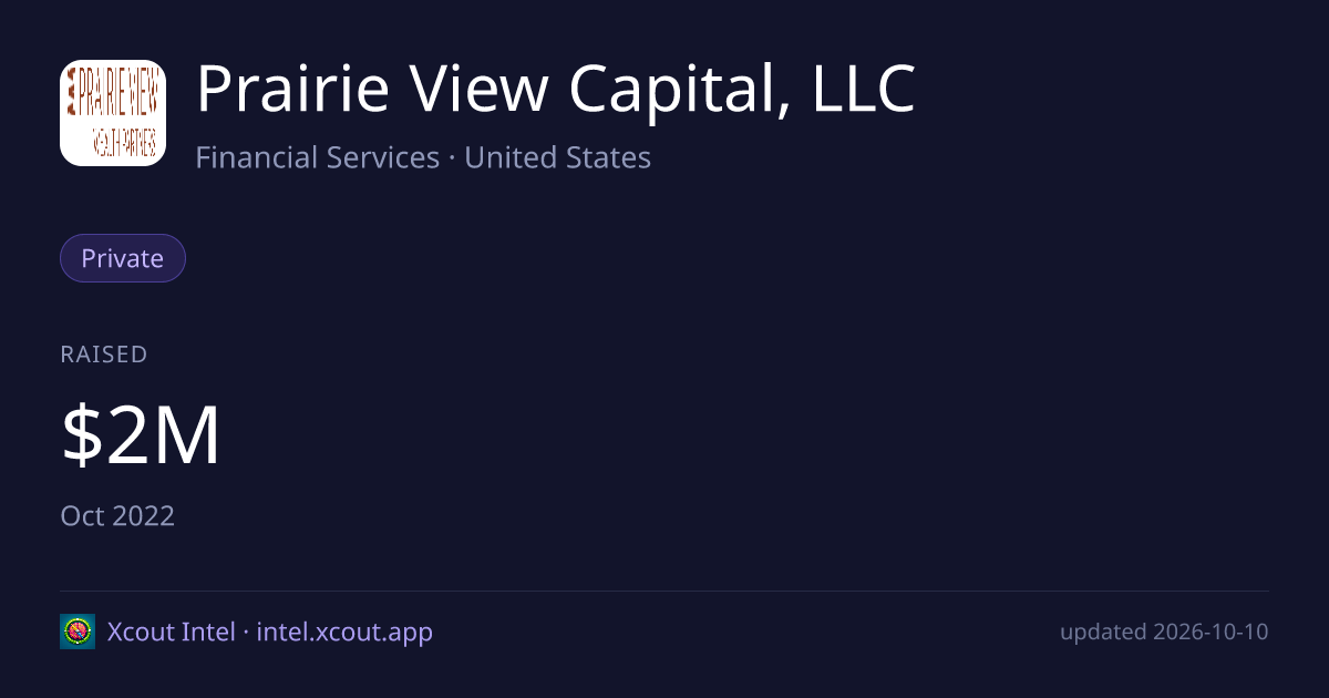 Prairie View Capital, LLC — share card preview