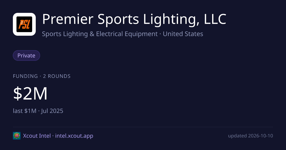 Premier Sports Lighting, LLC — share card preview