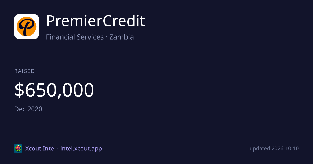PremierCredit — share card preview