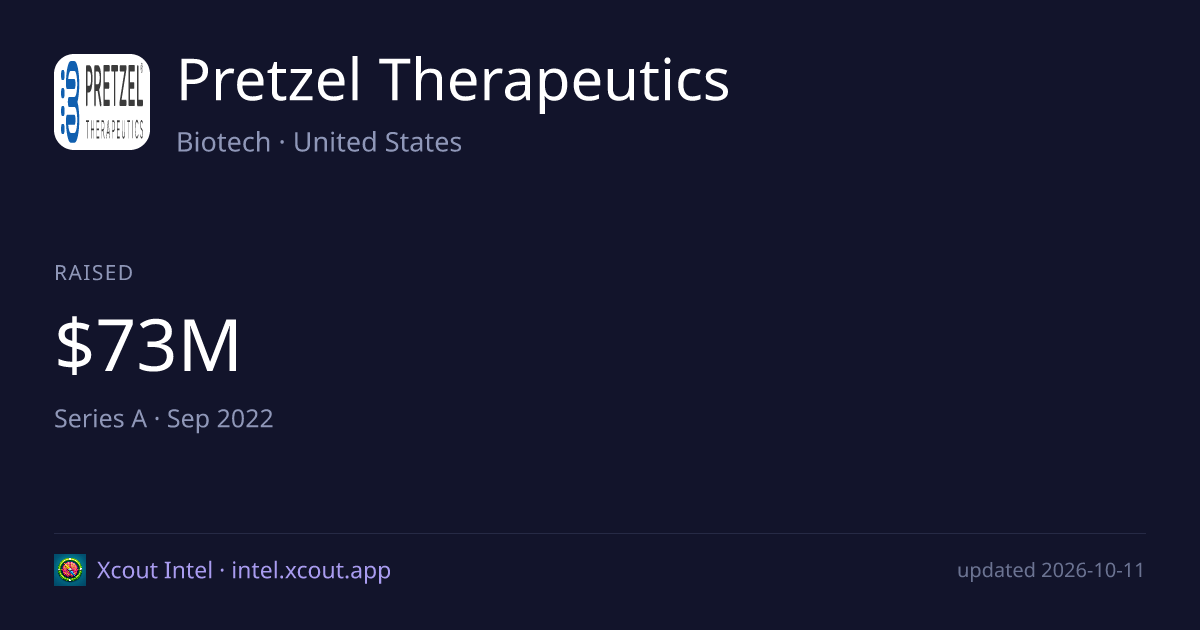 Pretzel Therapeutics — share card preview