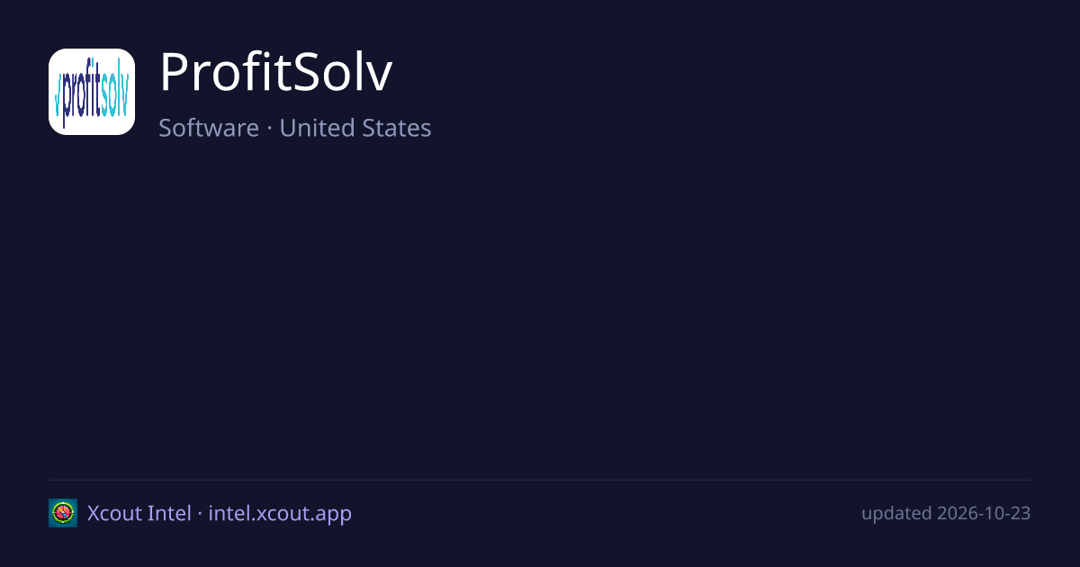 ProfitSolv — share card preview