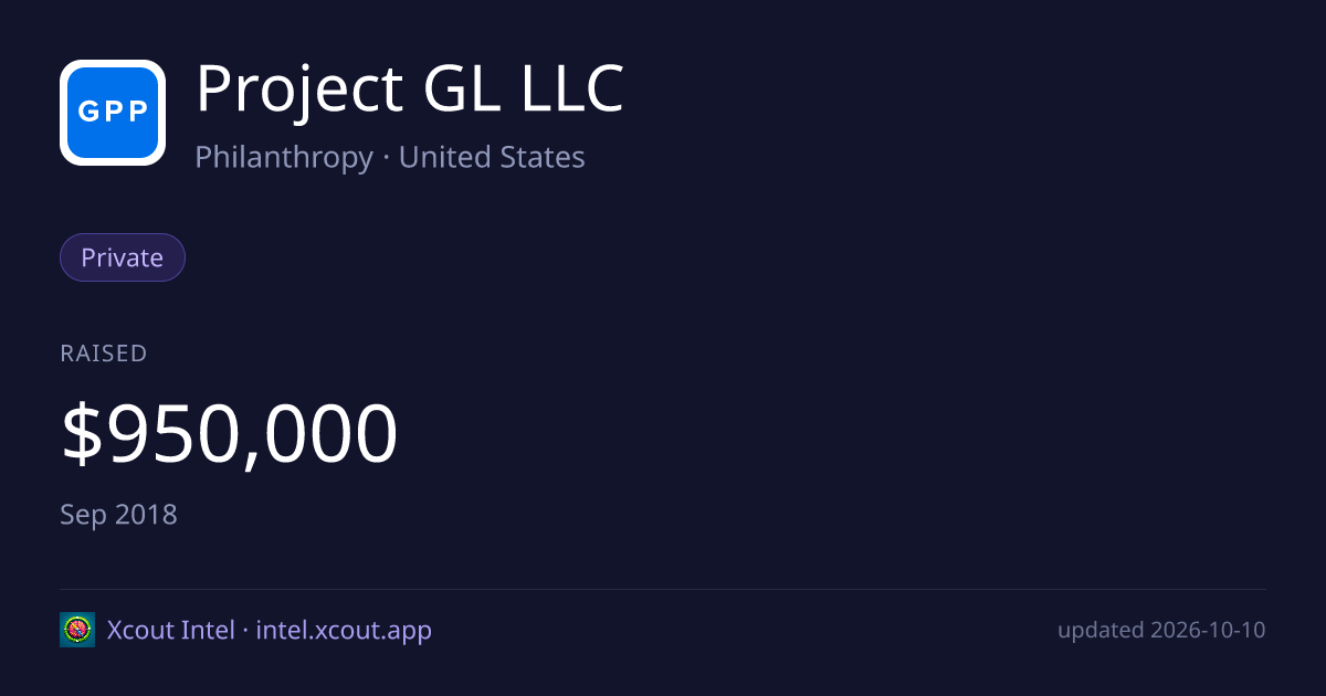 Project GL LLC — share card preview