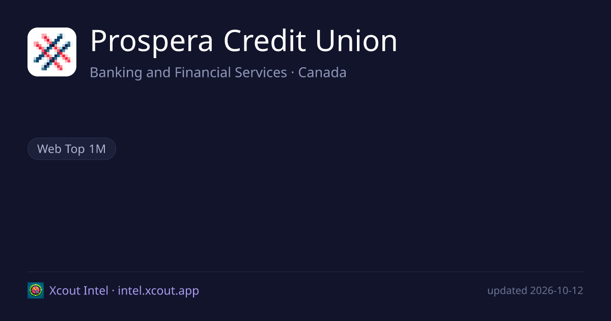 Prospera Credit Union — share card preview