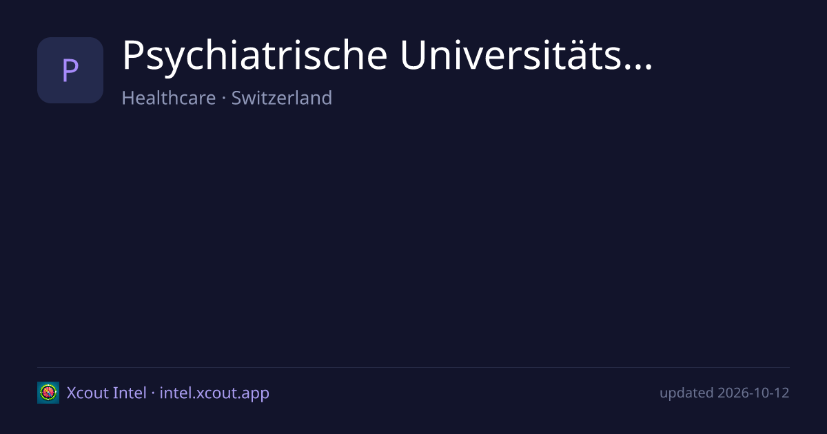 Psychiatrische Universitätsklinik Zürich — share card preview