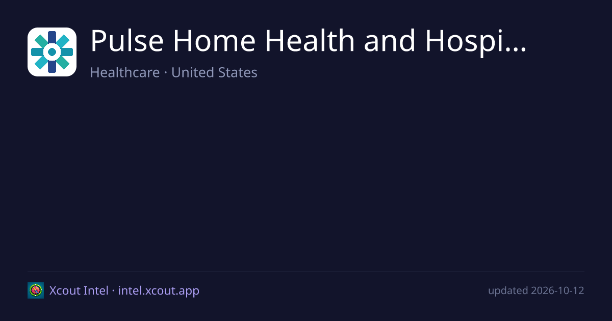 Pulse Home Health and Hospice — share card preview