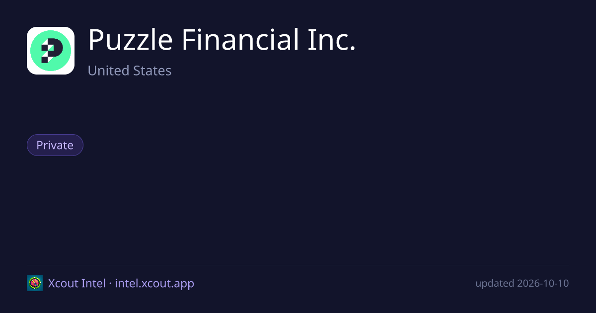 Puzzle Financial Inc. — share card preview