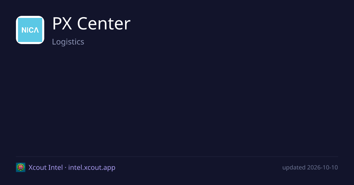 PX Center — share card preview