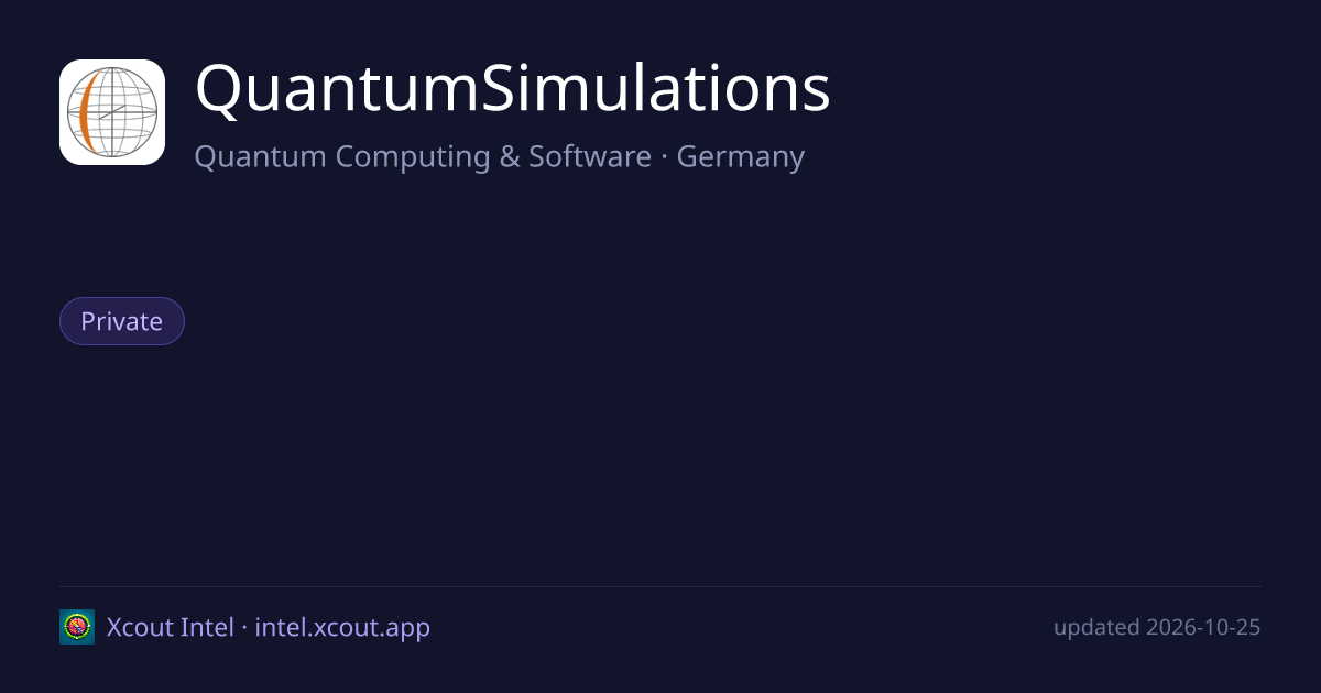 QuantumSimulations — share card preview