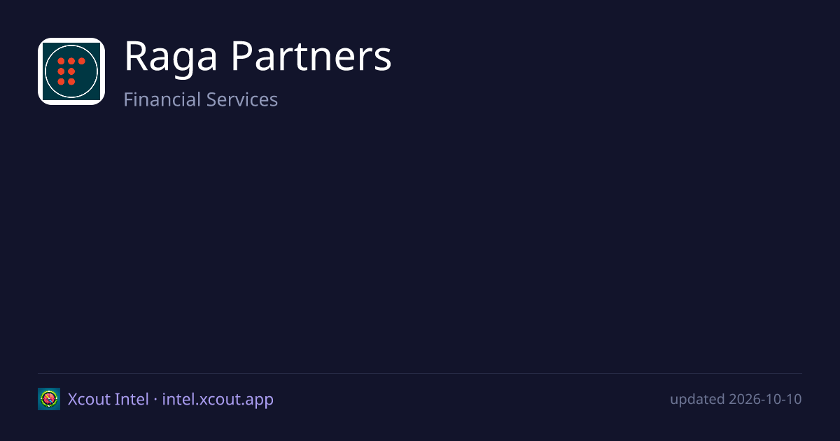 Raga Partners — share card preview