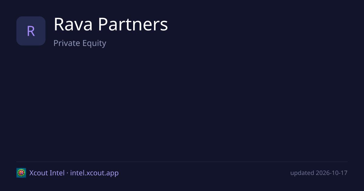 Rava Partners — share card preview