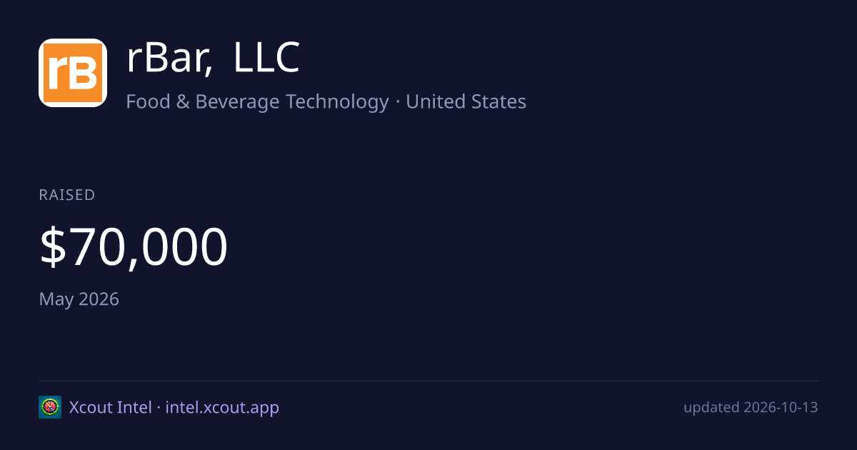 rBar, LLC — share card preview