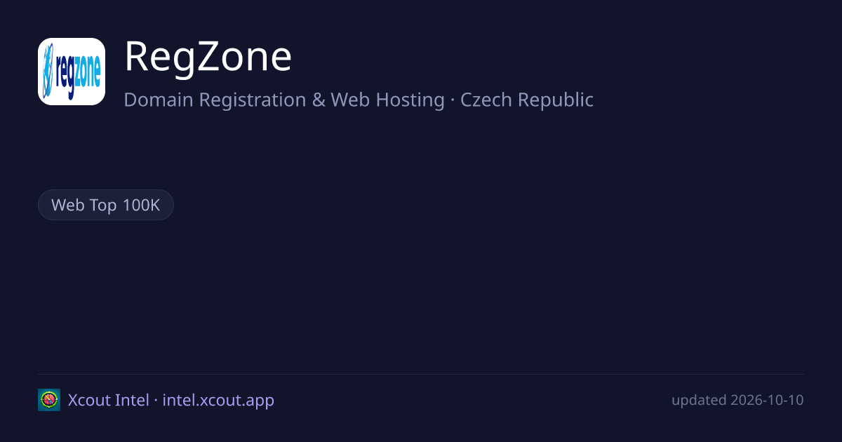 RegZone — share card preview