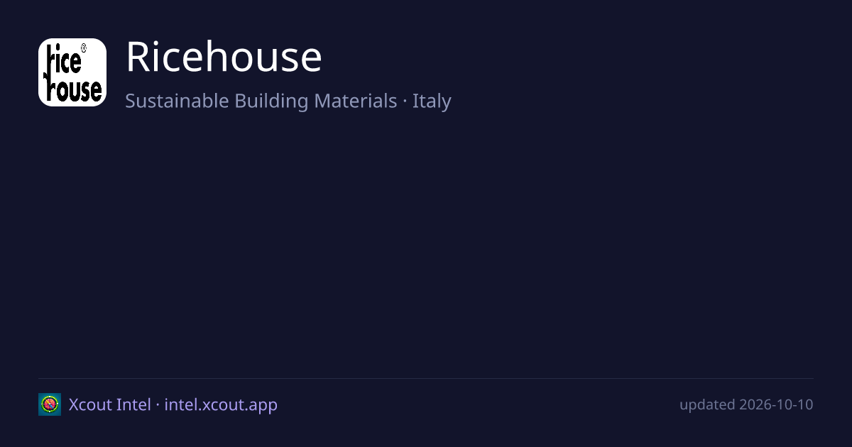 Ricehouse — share card preview