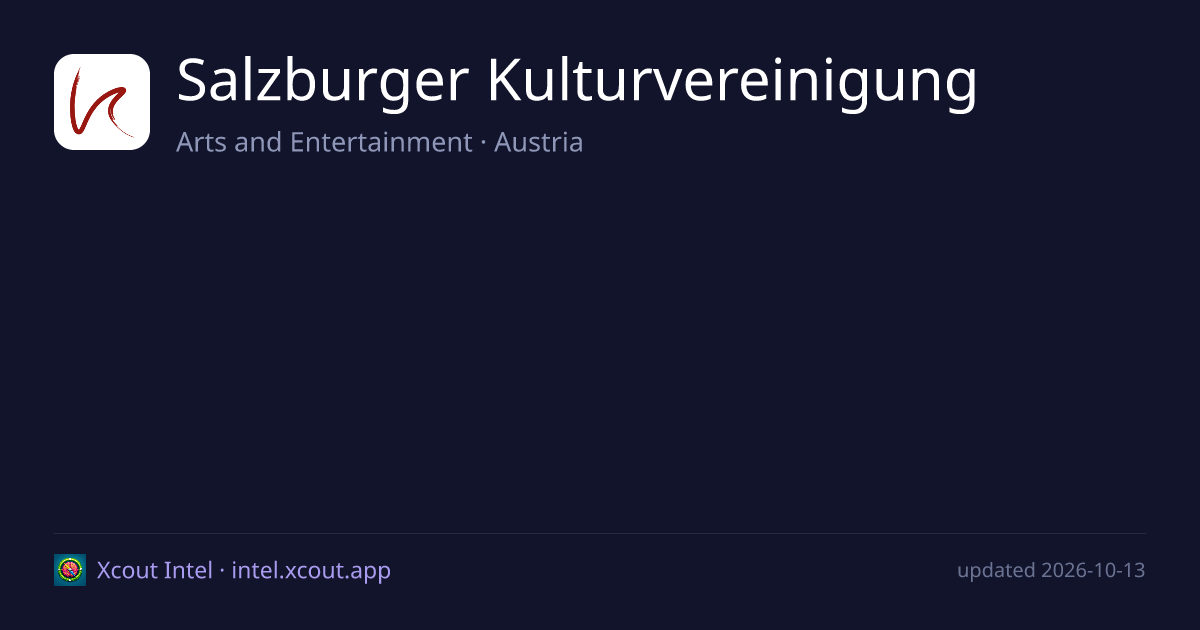 Salzburger Kulturvereinigung — share card preview