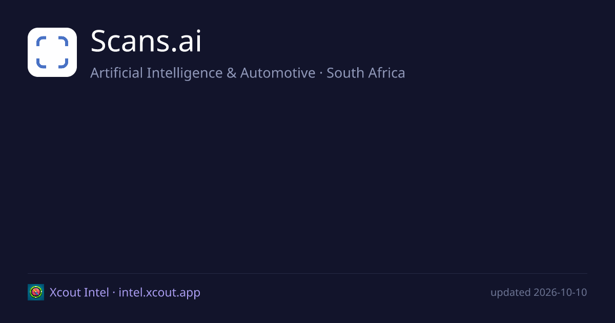 Scans.ai — share card preview