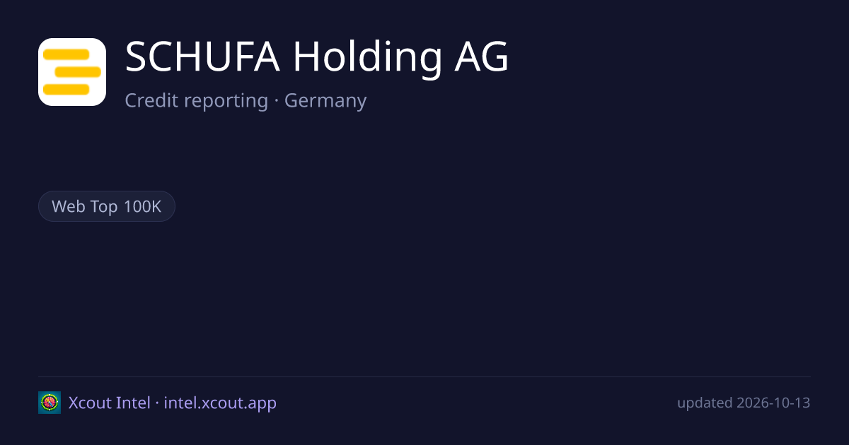 SCHUFA Holding AG — share card preview