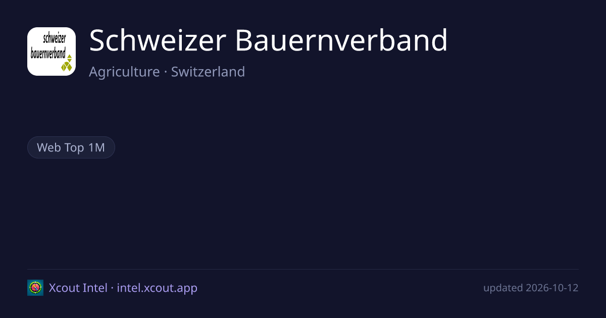 Schweizer Bauernverband — share card preview