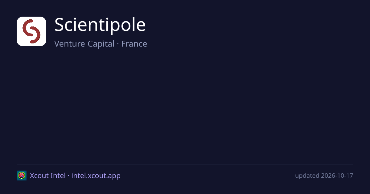 Scientipole — share card preview