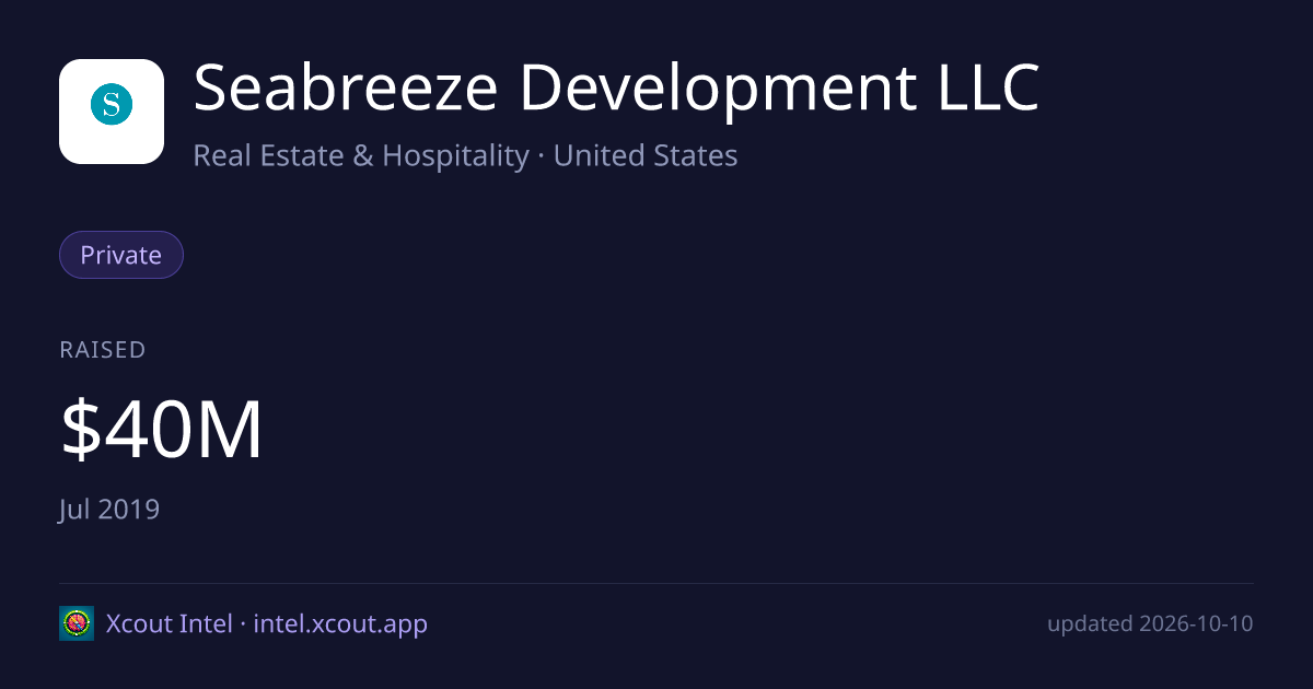 Seabreeze Development LLC — share card preview