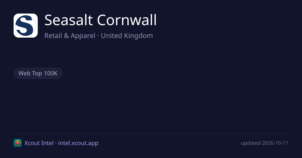 Seasalt Cornwall — share card preview