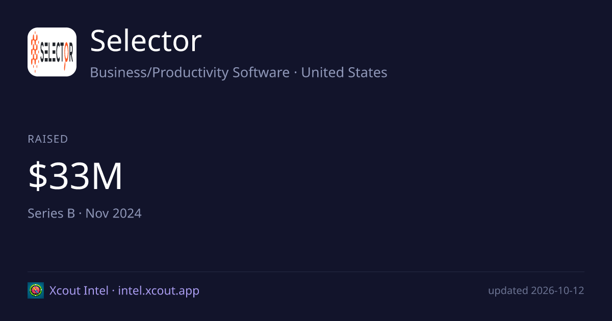 Selector — share card preview