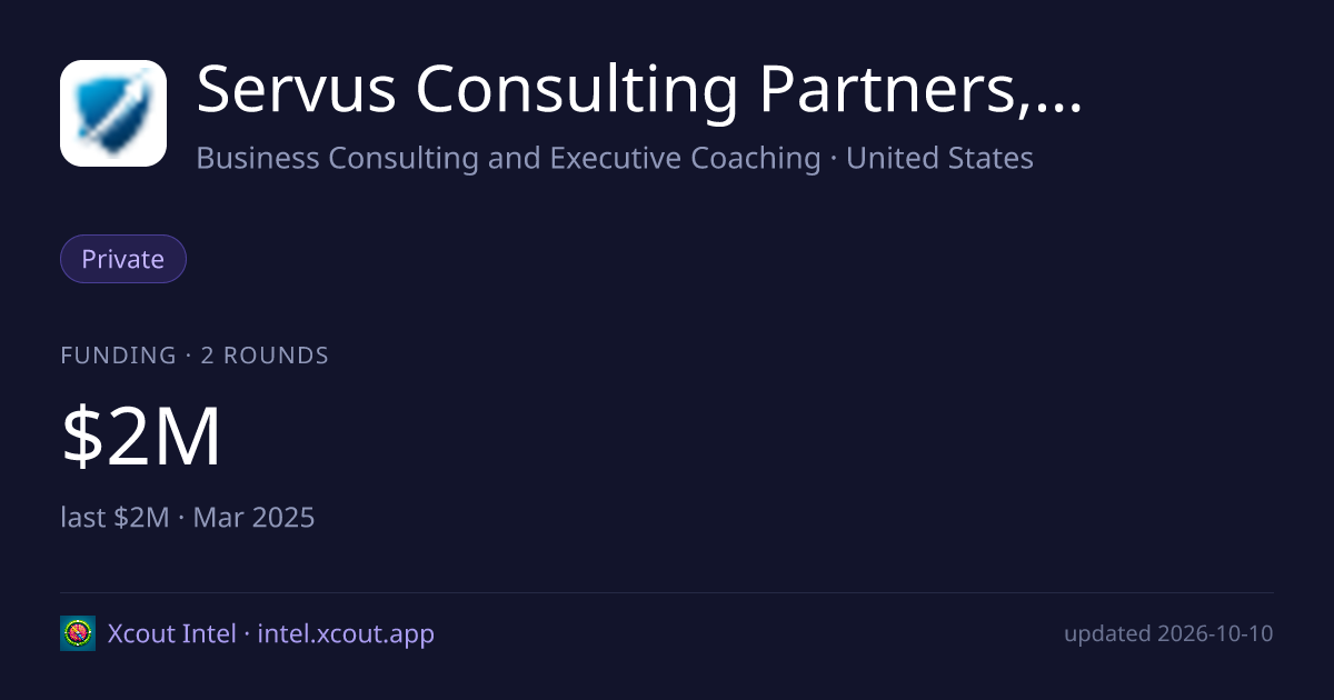 Servus Consulting Partners, LLC — share card preview