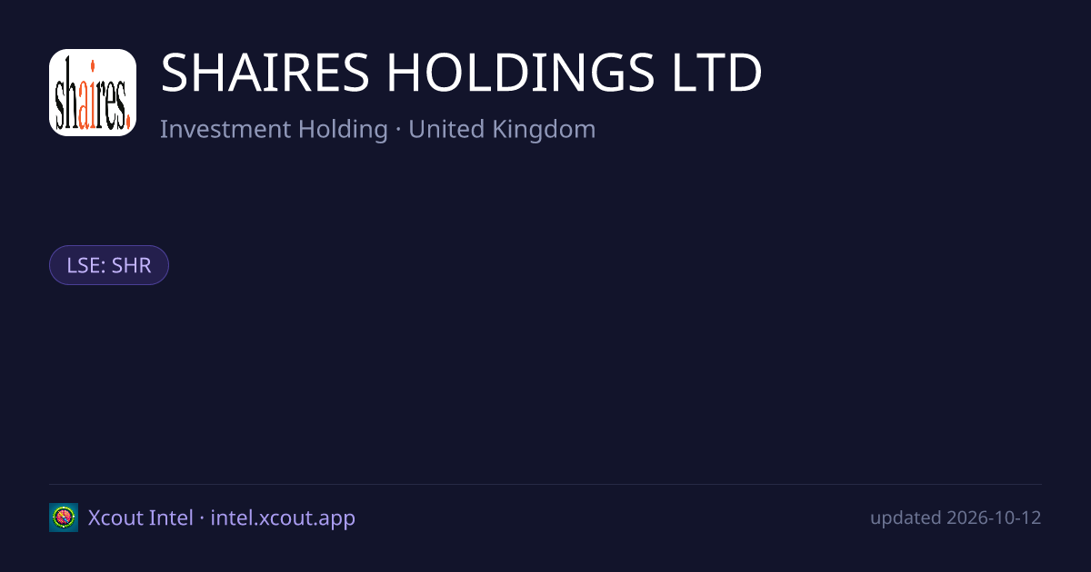 SHAIRES HOLDINGS LTD — share card preview