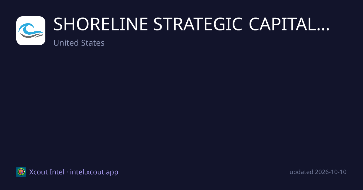 SHORELINE STRATEGIC CAPITAL III LLC — share card preview