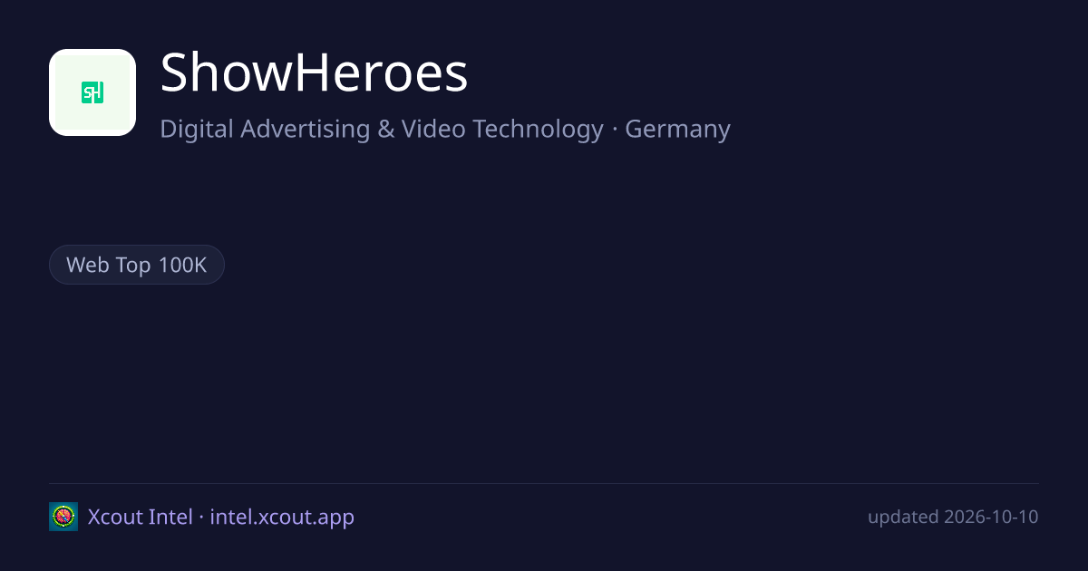 ShowHeroes — share card preview