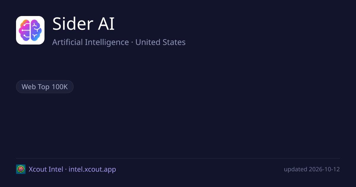 Sider AI — share card preview