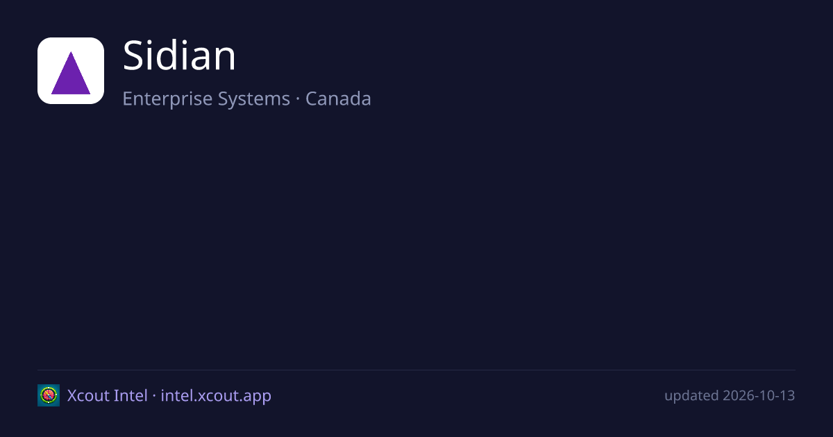 Sidian — share card preview