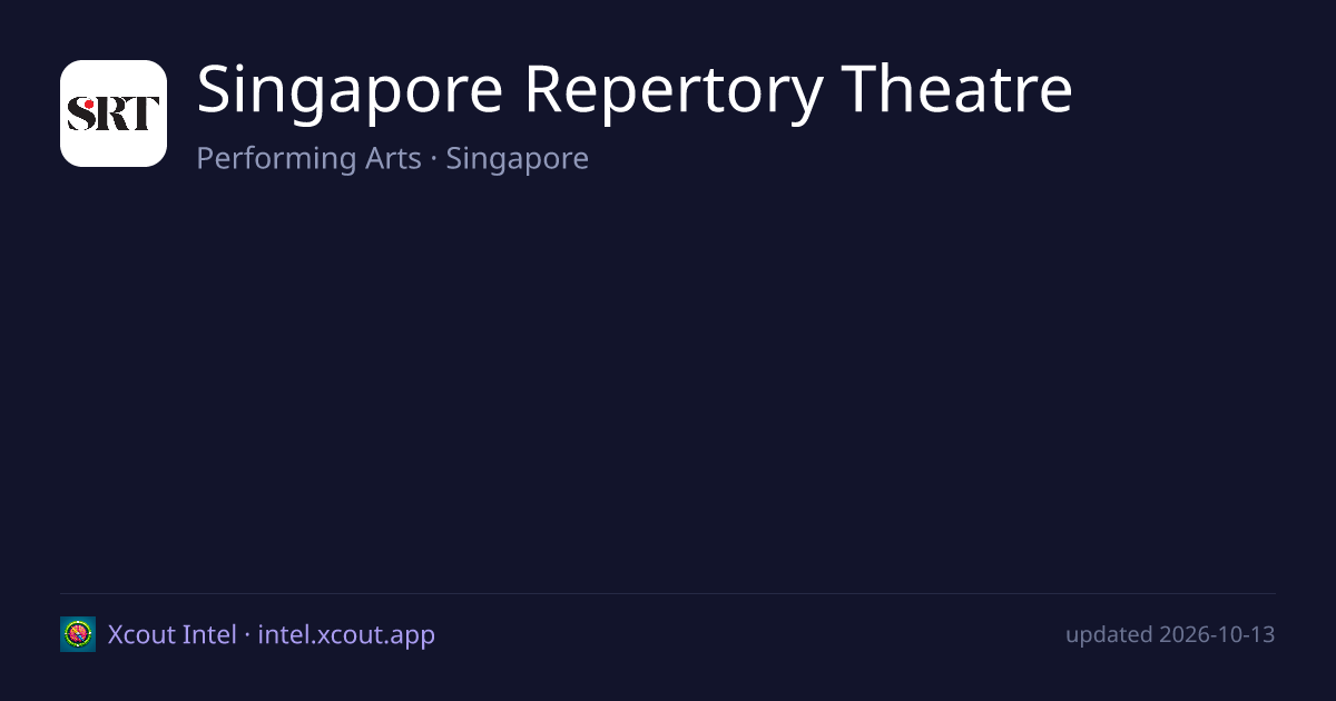 Singapore Repertory Theatre — share card preview